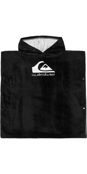 2025 Quiksilver Junior Hoody Towel AQKAA03005 - Black